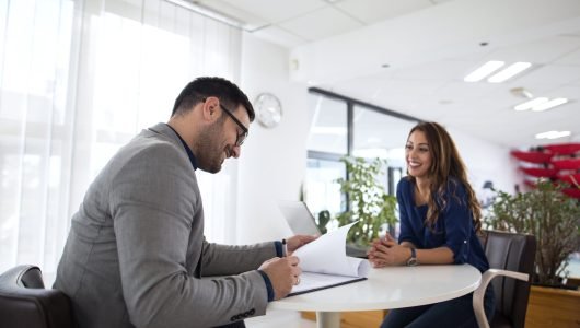 Job interview and candidate selection for employment. Job interview and candidate selection for employment.